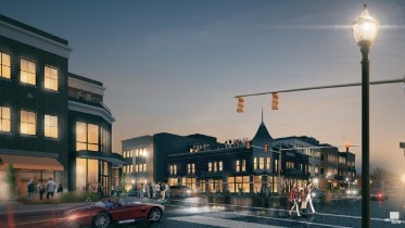 Wagner Place Michigan Ave and Monroe building